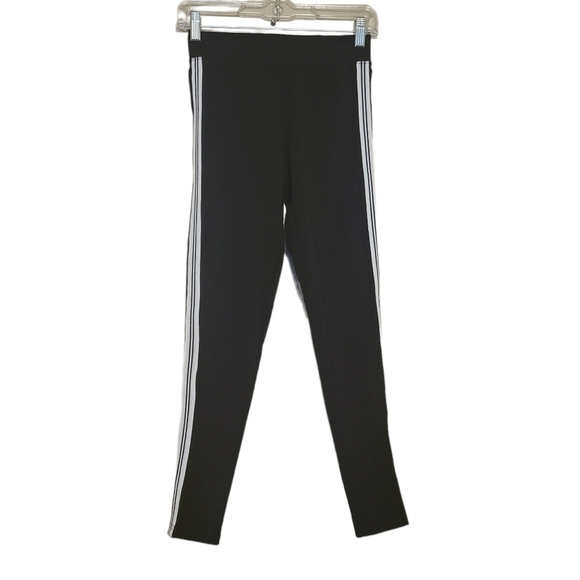 Fox Racing | Women's Black Athletic Pants w/ White Stripes (Size Small) - Picture 1 of 10